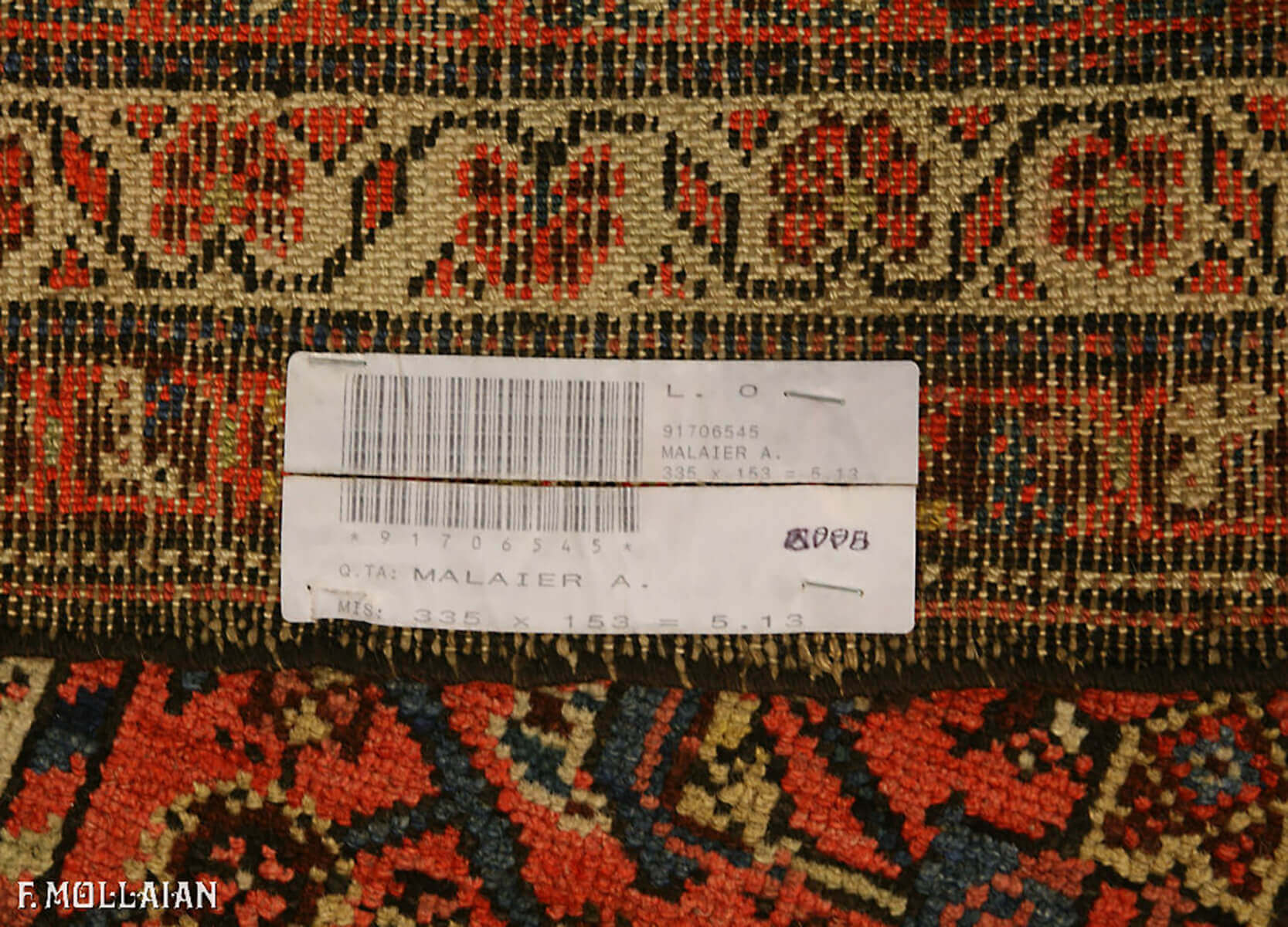 Teppich Persischer Antiker Malayer n°:91706545